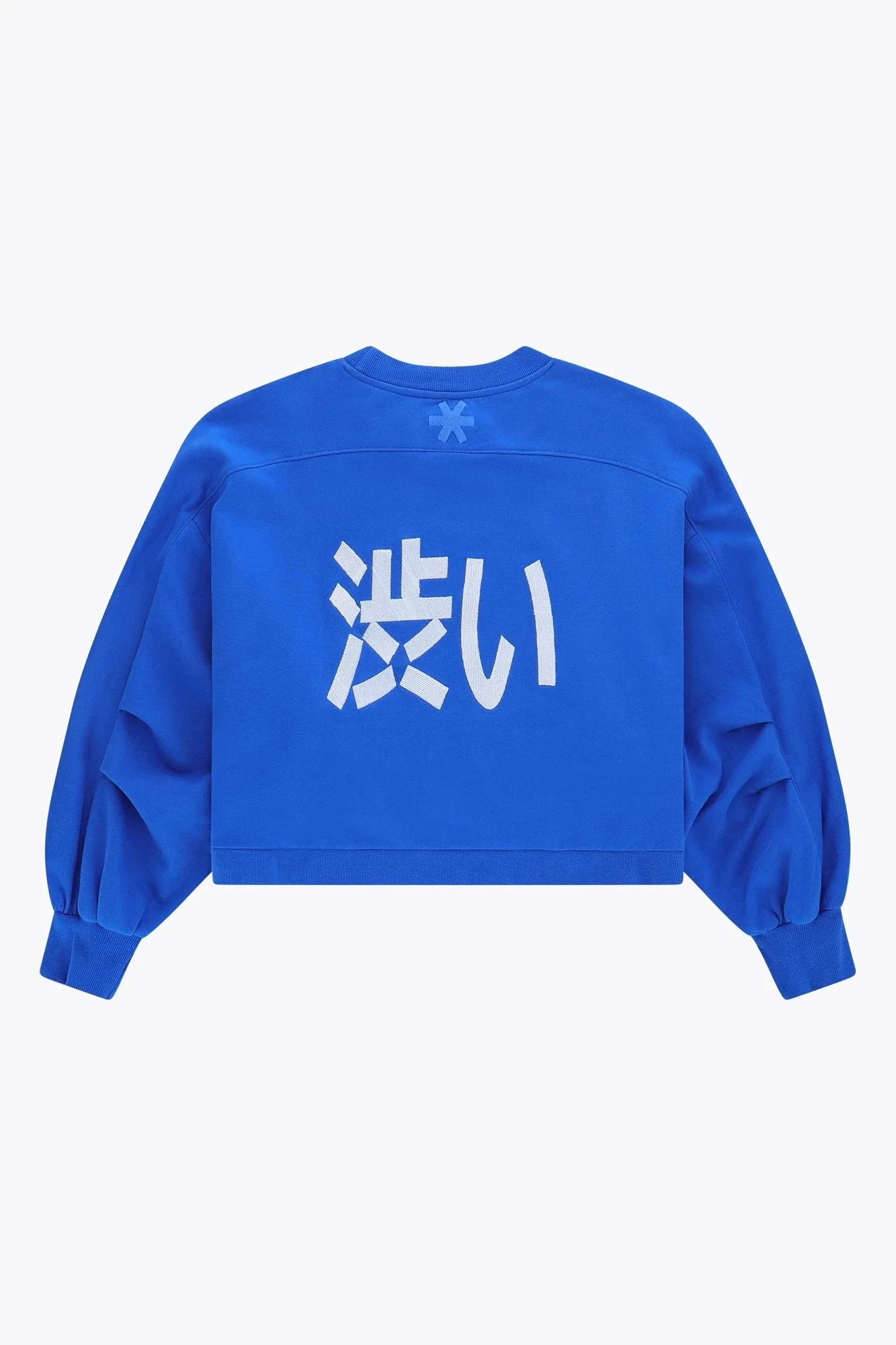 Osaka Women Cropped Sweater | Princess Blue - Image 3