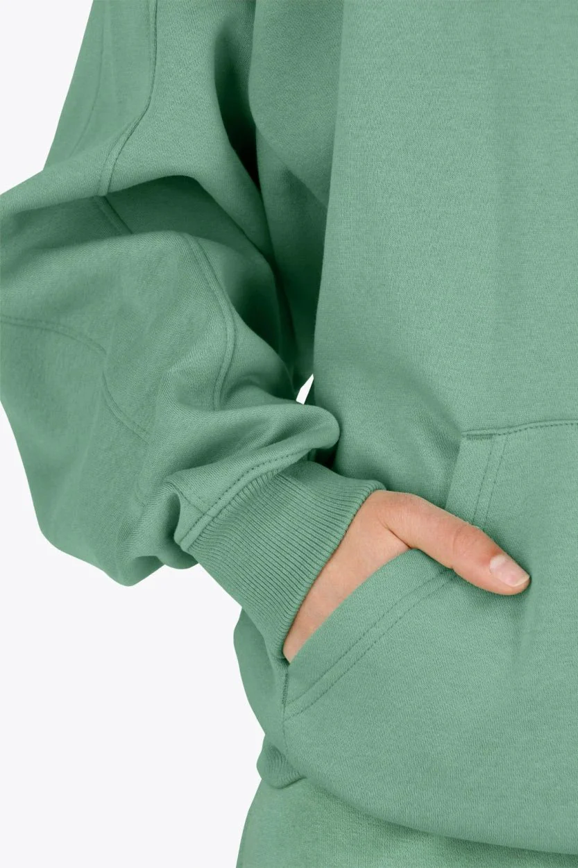 Osaka Women Half Zip Sweater | Green - Image 10
