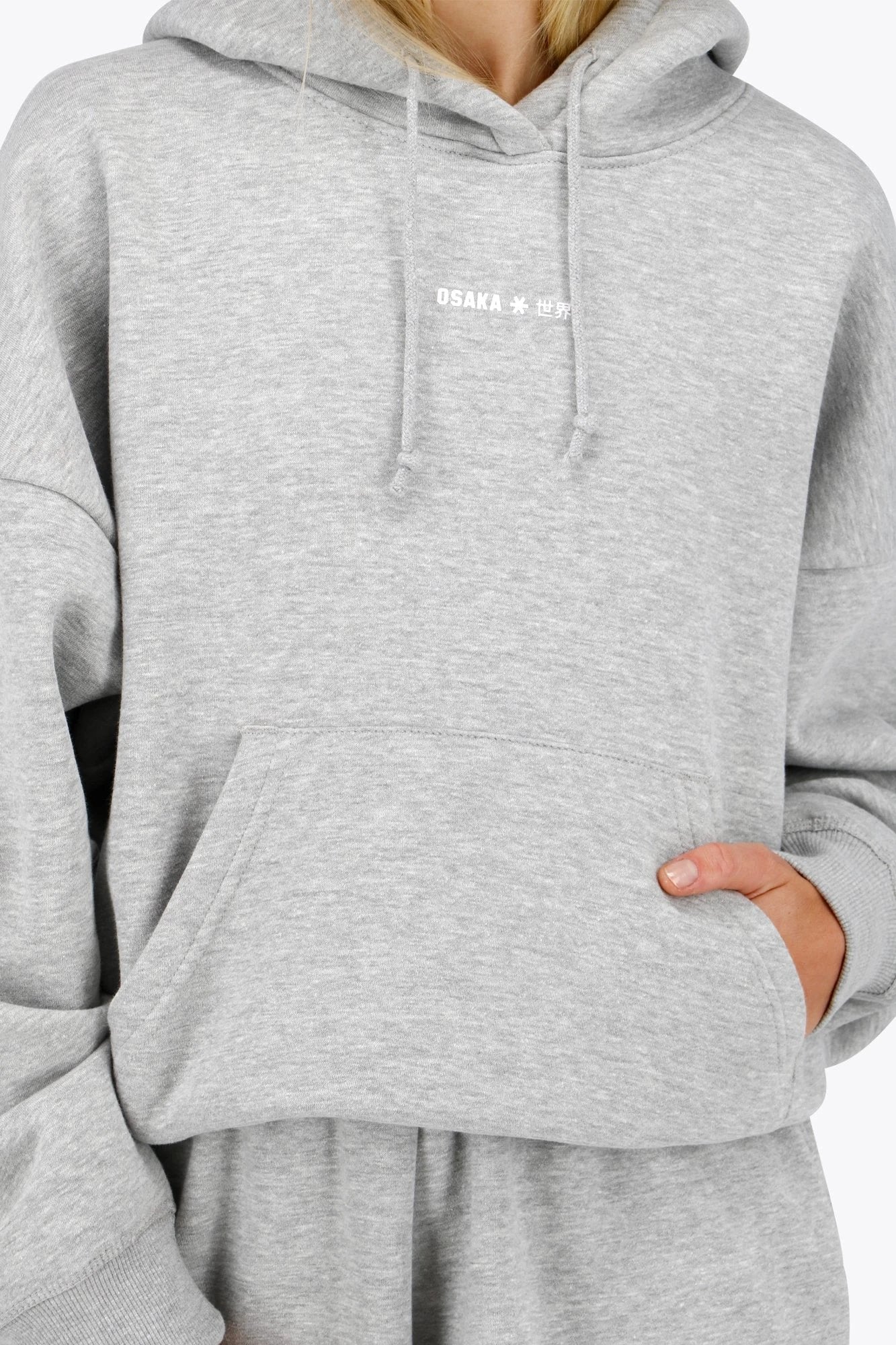 Osaka Women Hoodie | Heather Grey - Image 10