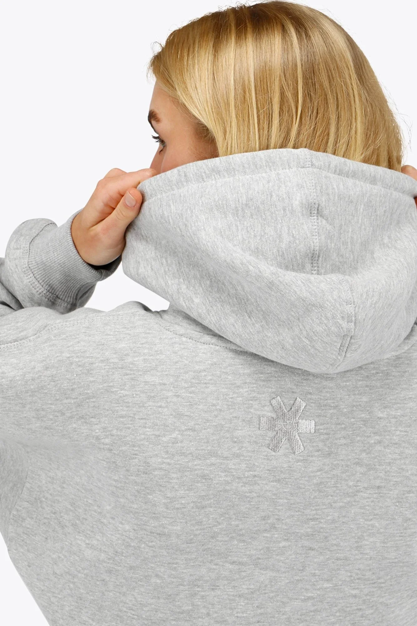 Osaka Women Hoodie | Heather Grey - Image 8