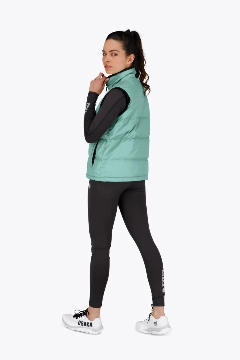 Osaka Women Padded Gilet | Green - Image 6