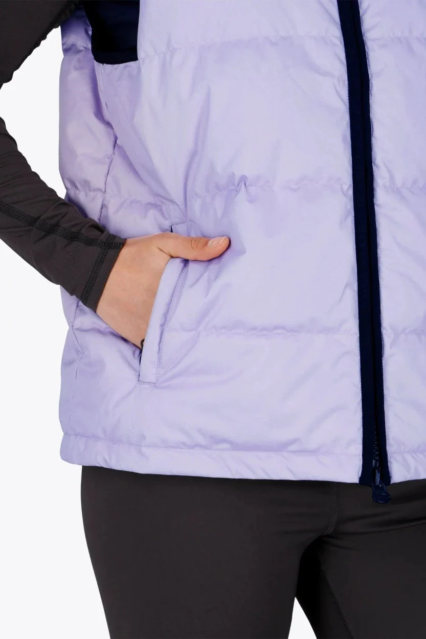 Osaka Women Padded Gilet | Light Purple - Image 7