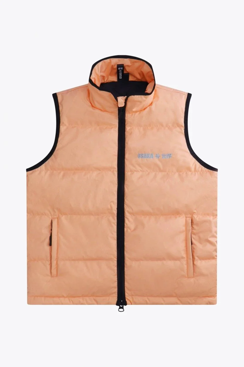 Osaka Women Padded Gilet | Peach