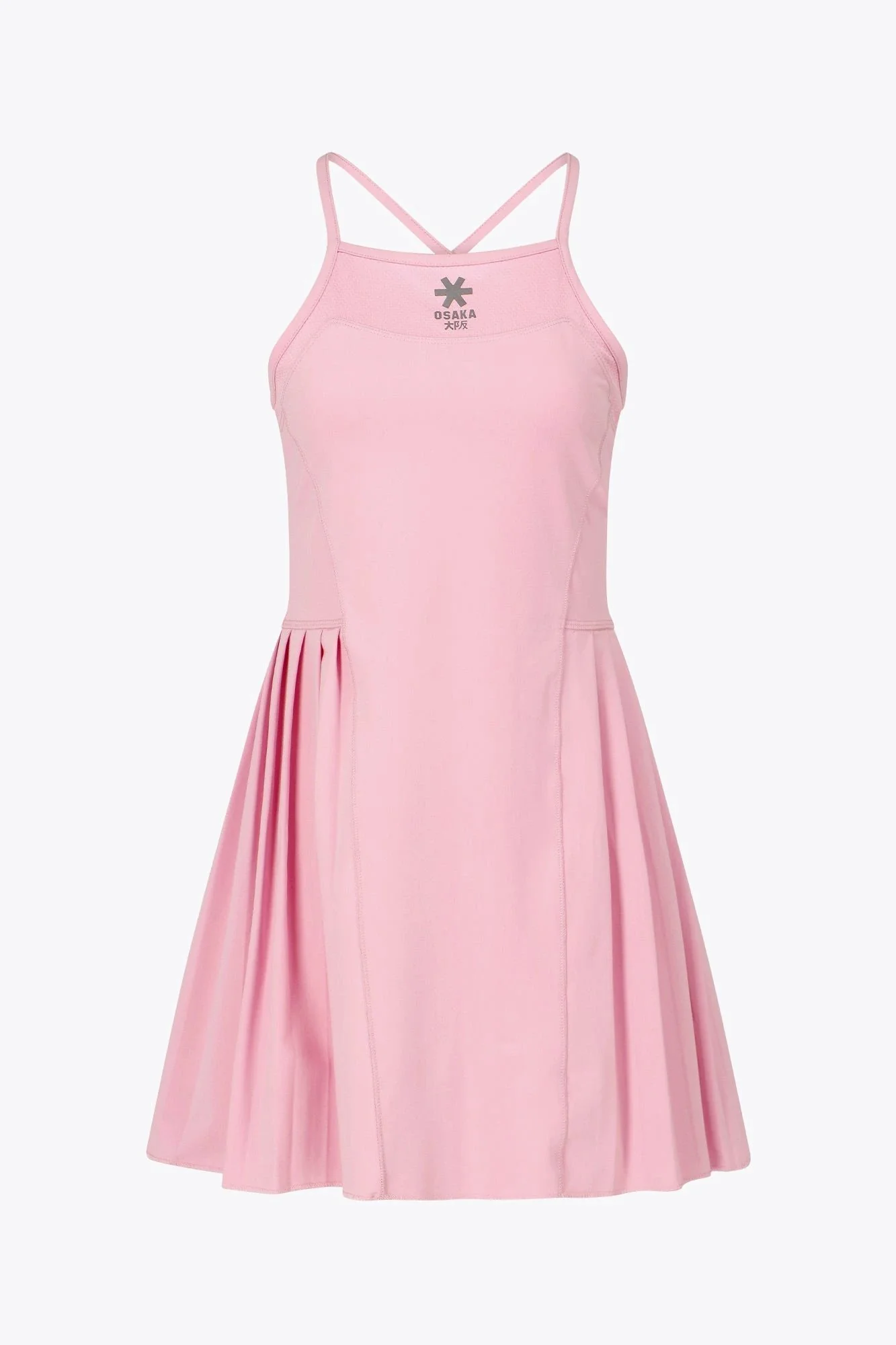 Osaka Women Pleated Tech Dress | Fondant Pink