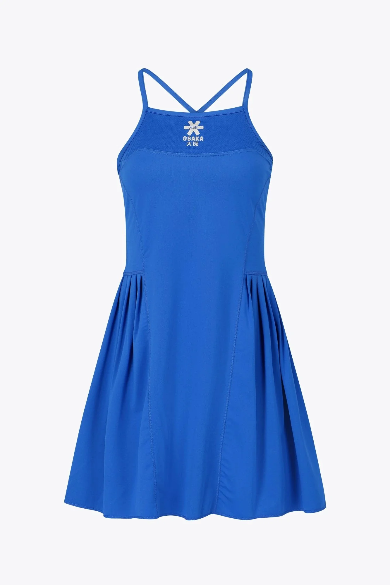 Osaka Women Pleated Tech Dress | Princess Blue