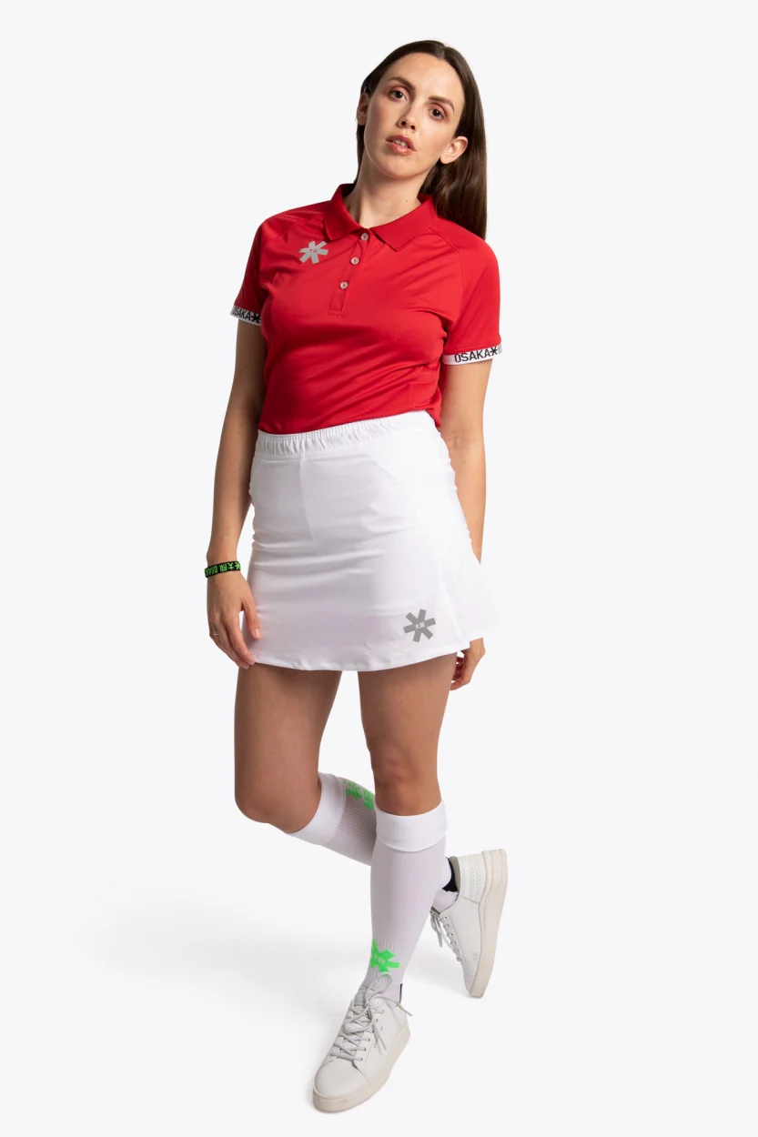 Osaka Women Polo Jersey | Red - Image 5