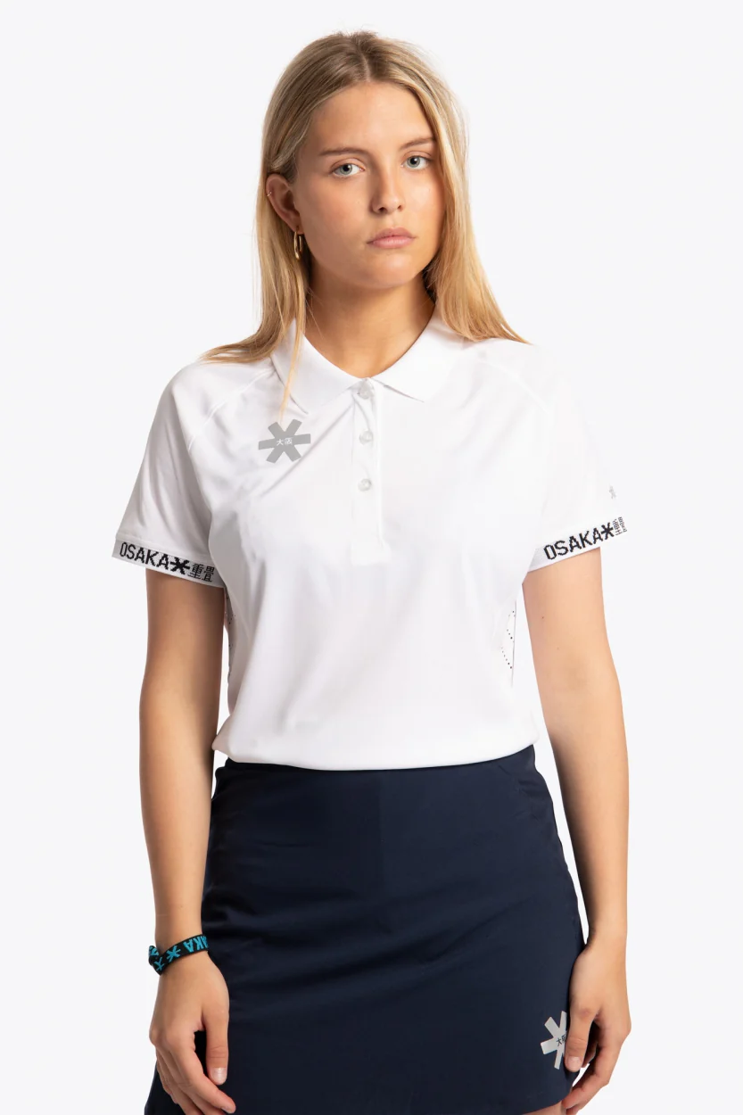 Osaka Women Polo Jersey | White - Image 3