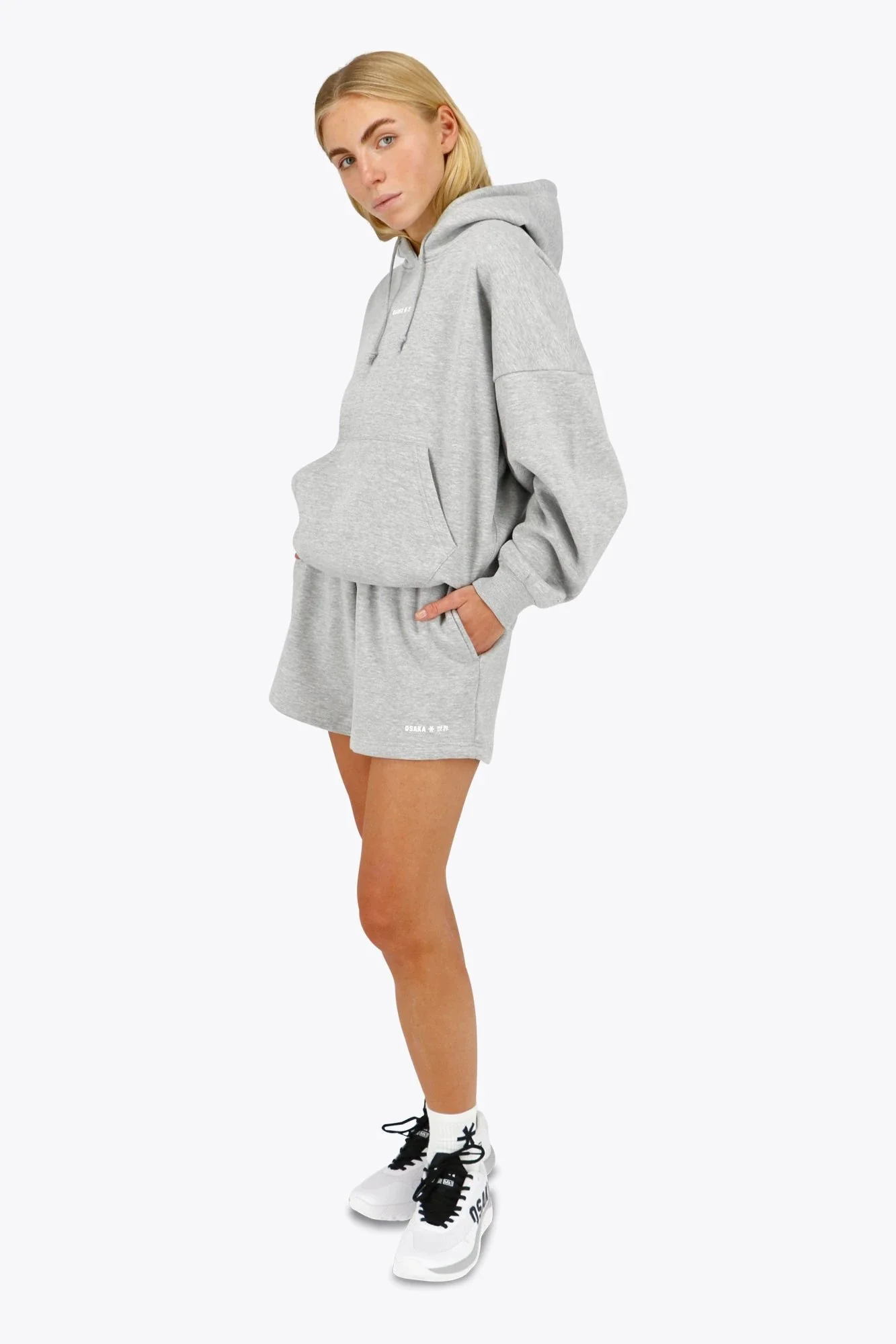 Osaka Women Shorts | Heather Grey - Image 5