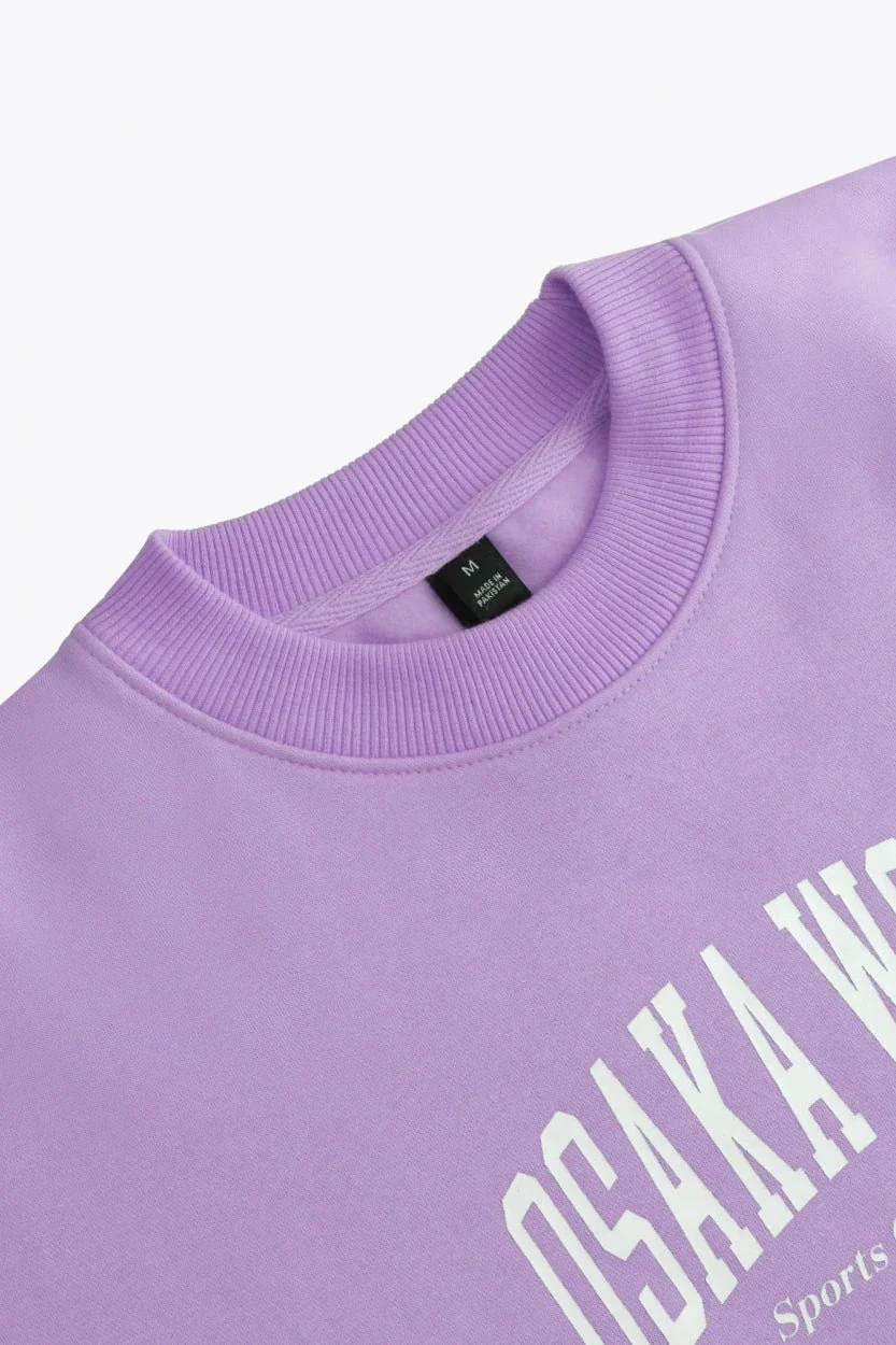 Osaka Women Sweater | Light Purple - Image 5