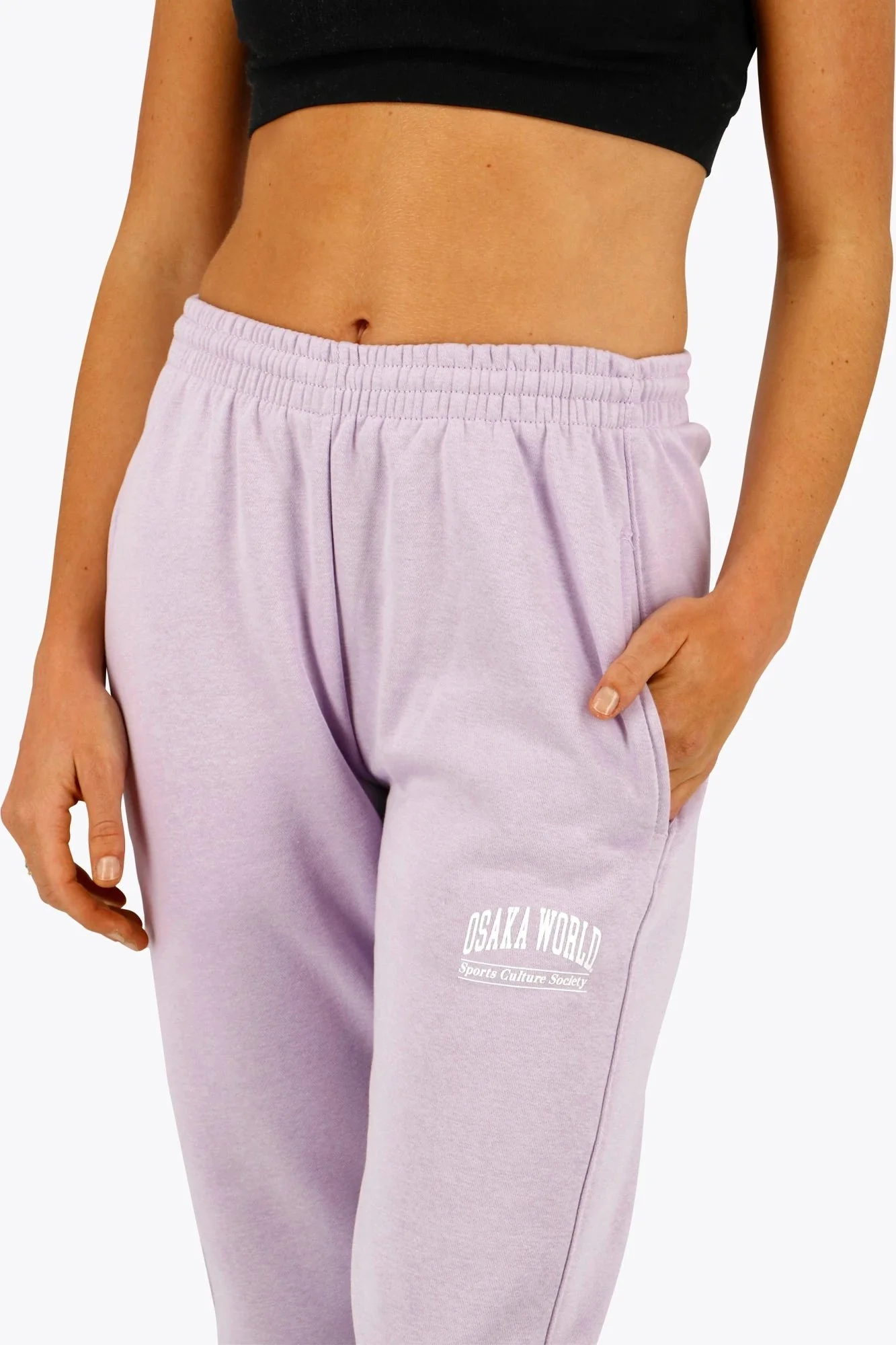 Osaka Women Sweatpants | Light Purple - Image 5