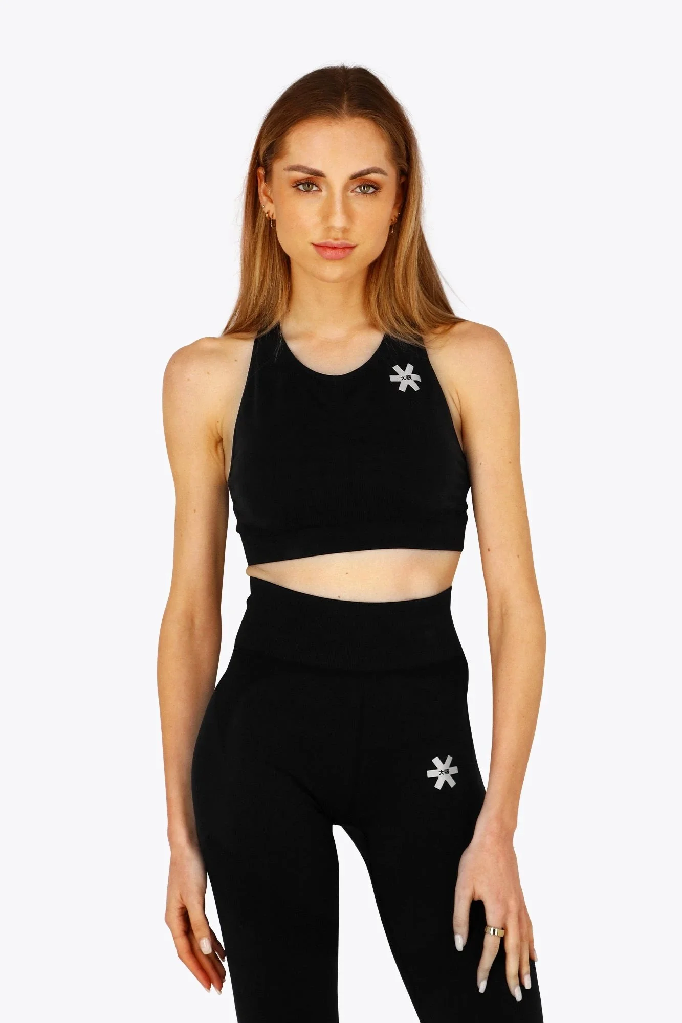 Osaka Women Tech Sports Bra | Faded Black - Image 2