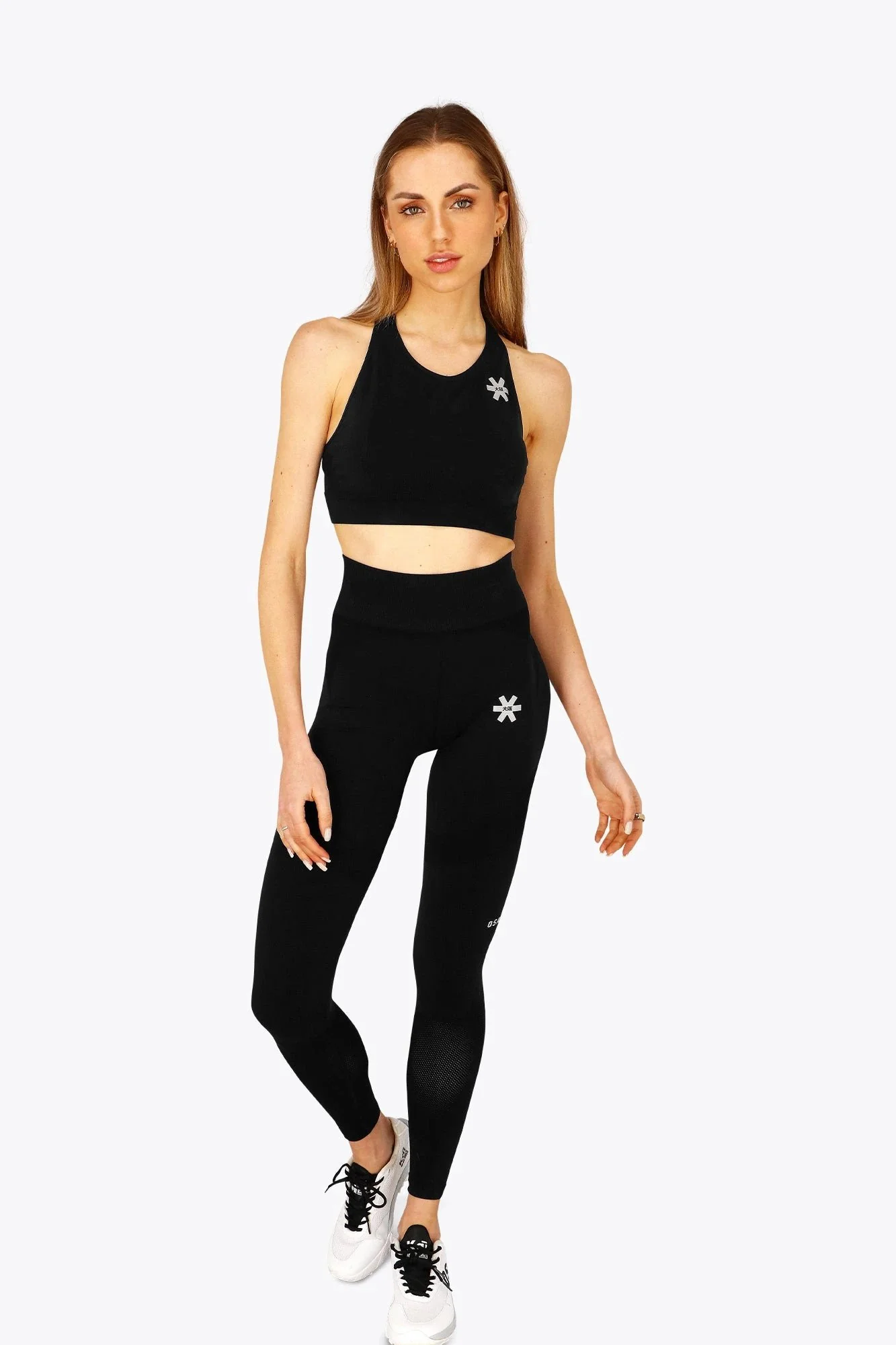 Osaka Women Tech Sports Bra | Faded Black - Image 4