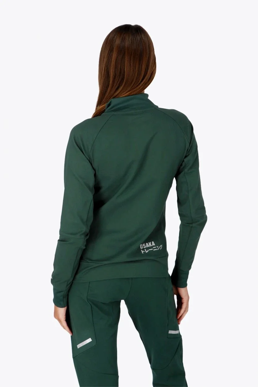Osaka Women Track Top | Dark Green - Image 5