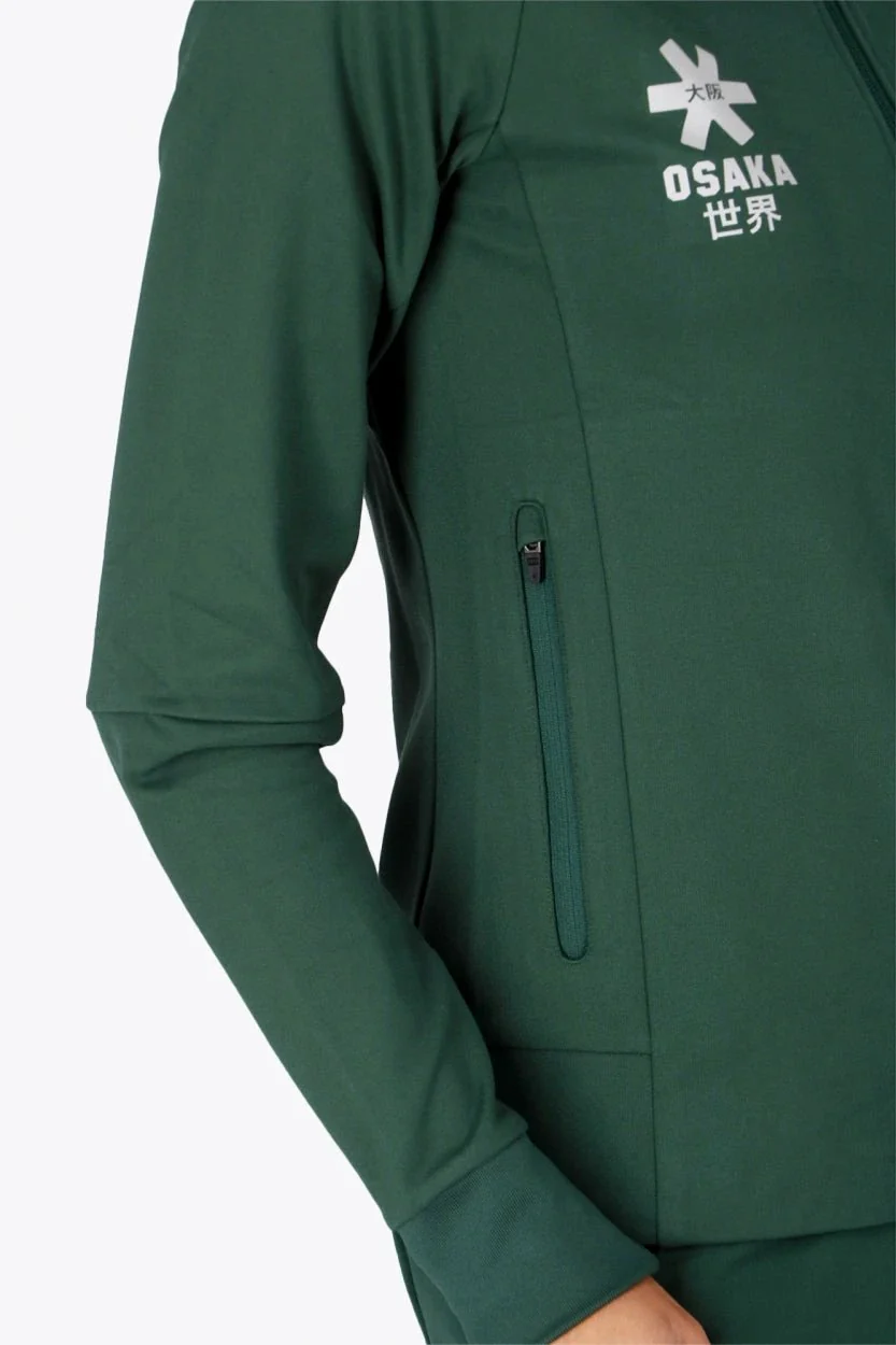 Osaka Women Track Top | Dark Green - Image 6