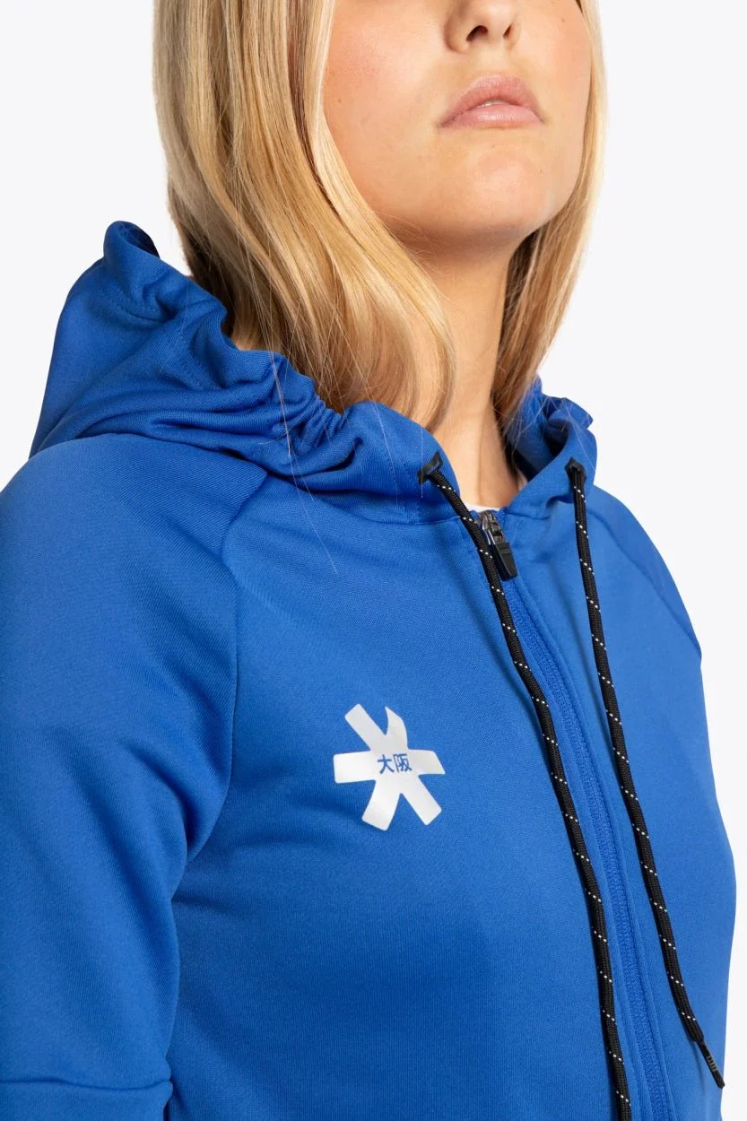 Osaka Women Training Zip Hoodie | Royal Blue - Image 4
