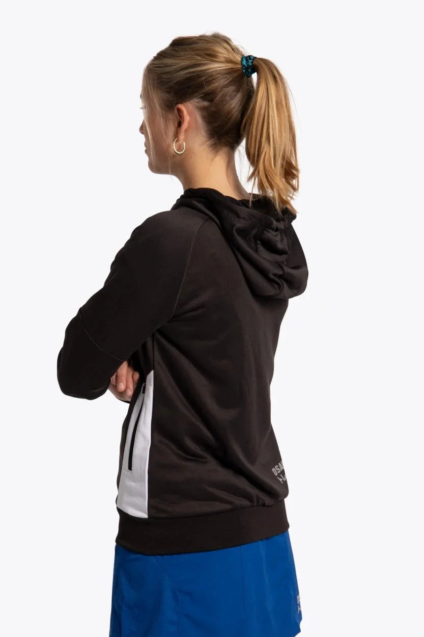 Osaka Women Training Zip Hoodie | Black - Image 2