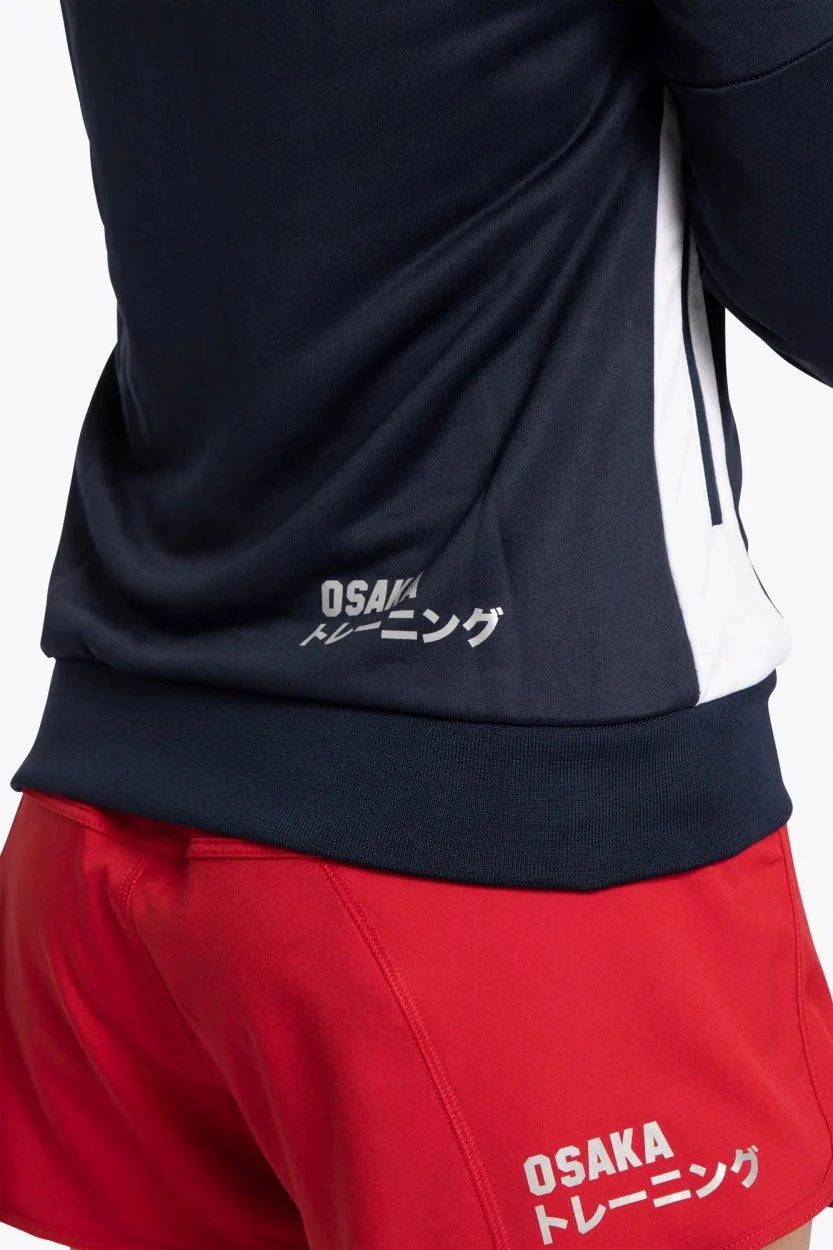 Osaka Women Training Zip Hoodie | Navy - Image 4