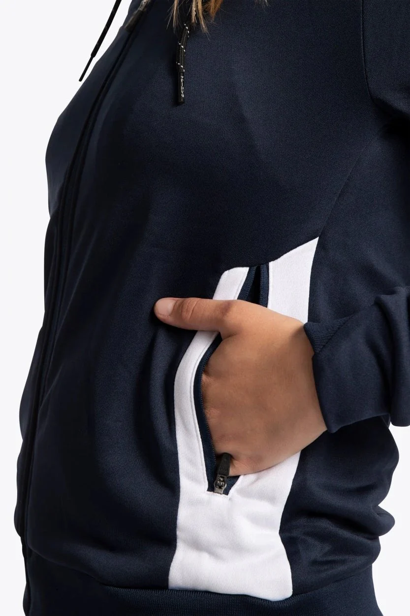 Osaka Women Training Zip Hoodie | Navy - Image 5