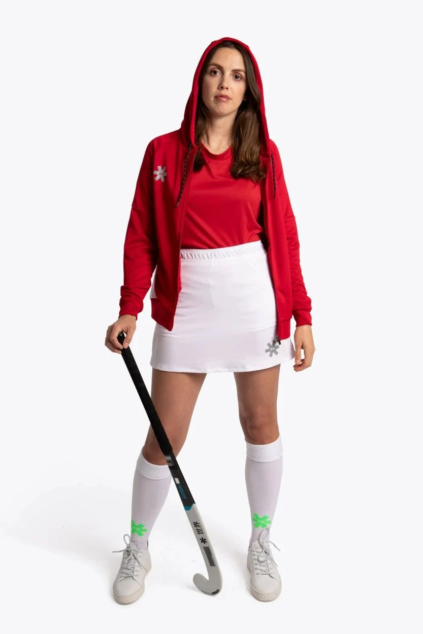 Osaka Women Training Zip Hoodie | Red - Image 3
