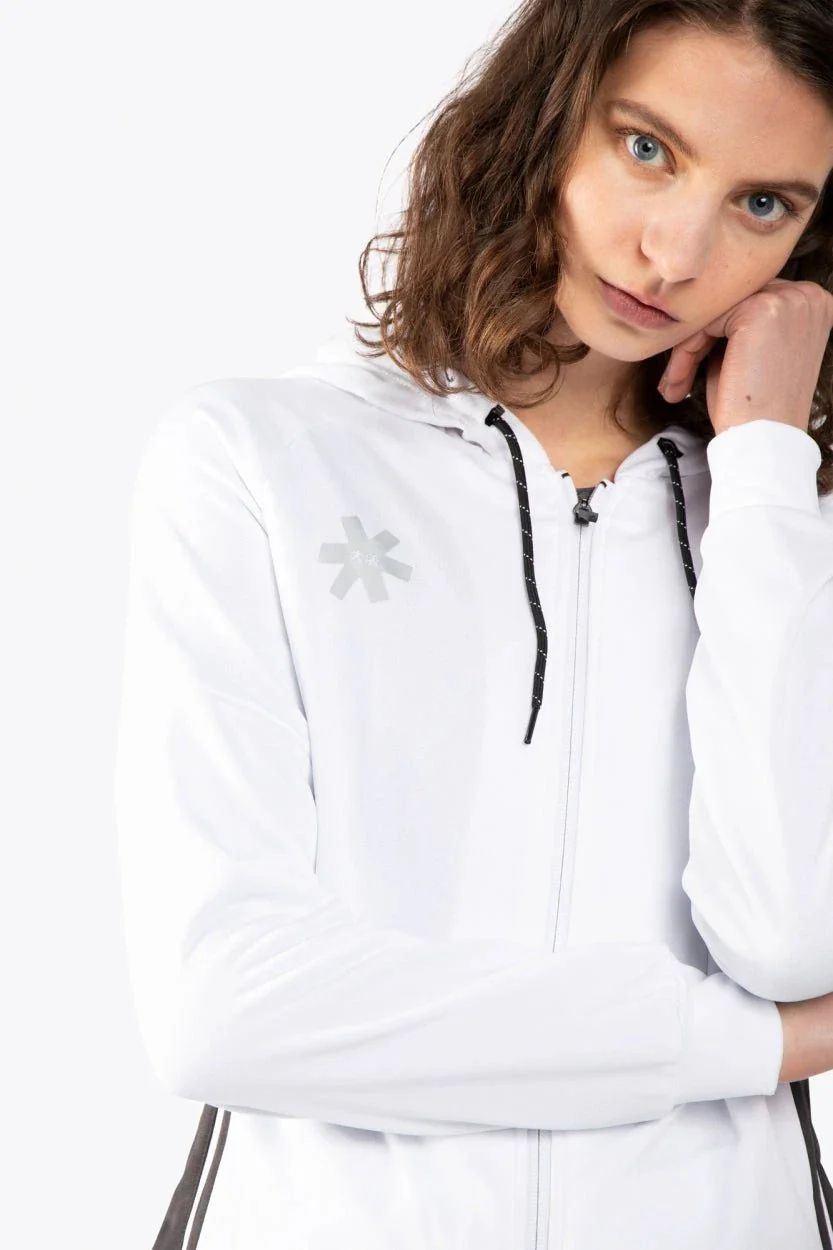 Osaka Women Training Zip Hoodie | White - Image 5