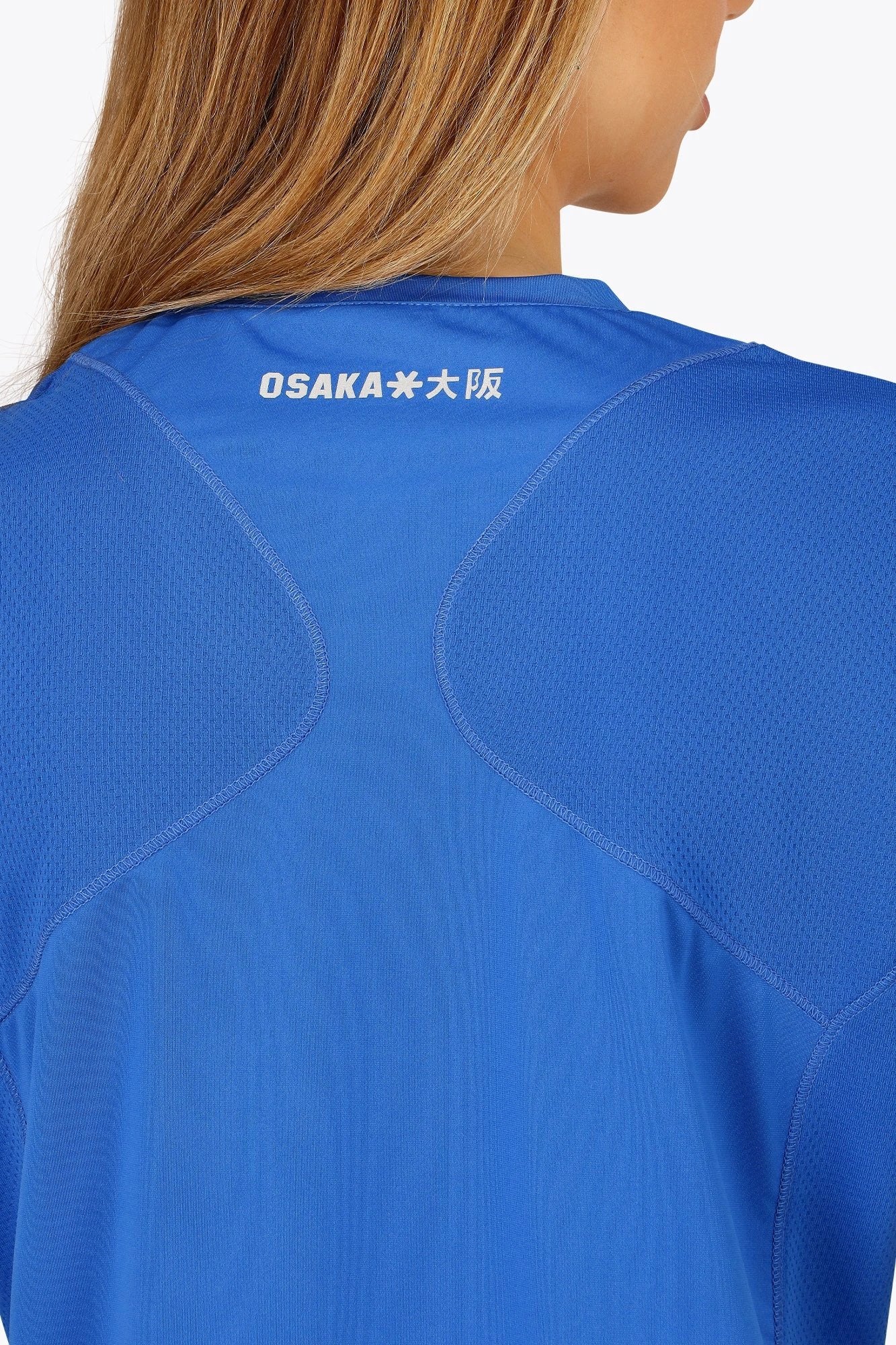 Osaka Women V-Neck Tech Dress | Princess Blue - Image 7