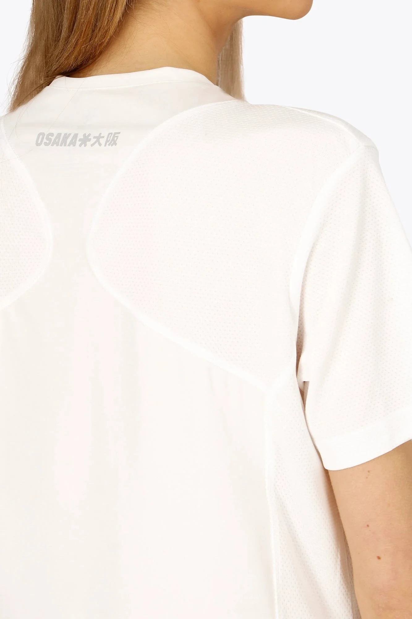 Osaka Women V-Neck Tech Dress | White - Image 7