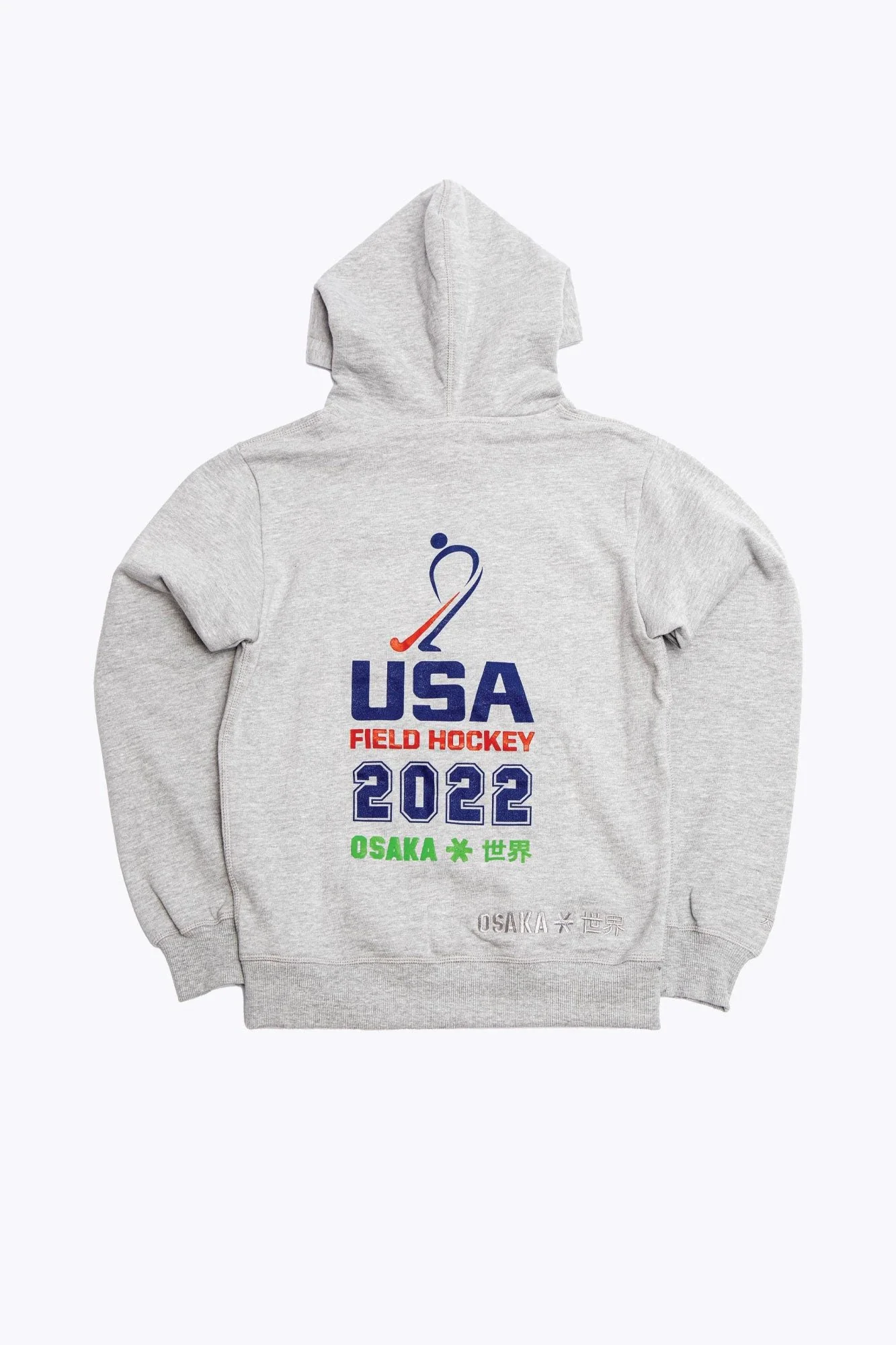 Osaka x Nexus Hoodie | Grey Melange - Image 2