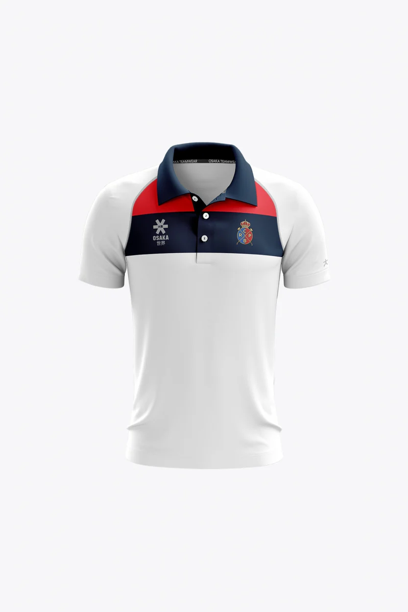 RC Polo Kids Polo Jersey - Retro Edition | White