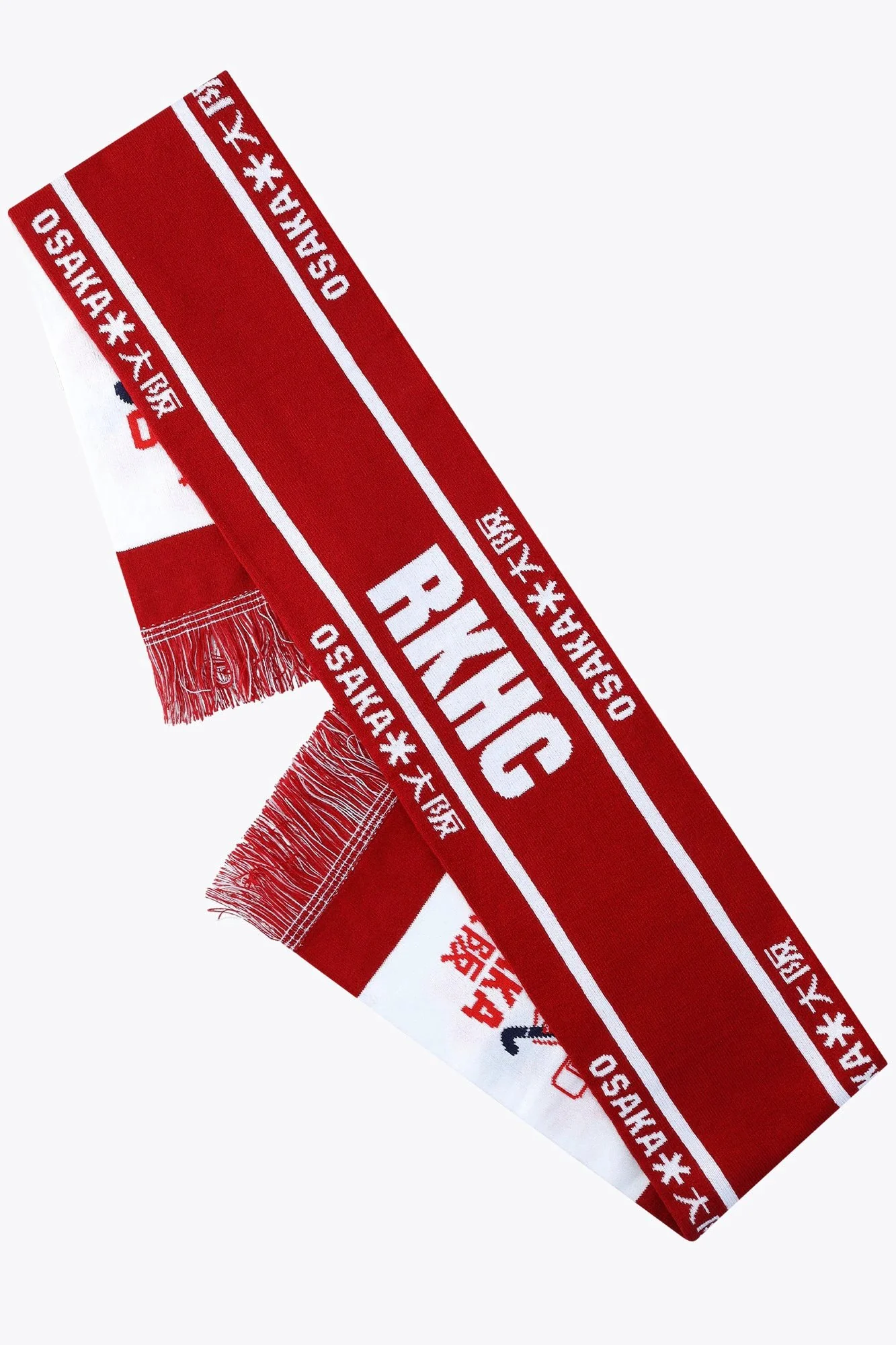 Royal Knokke Fan Scarf | Red - Image 2