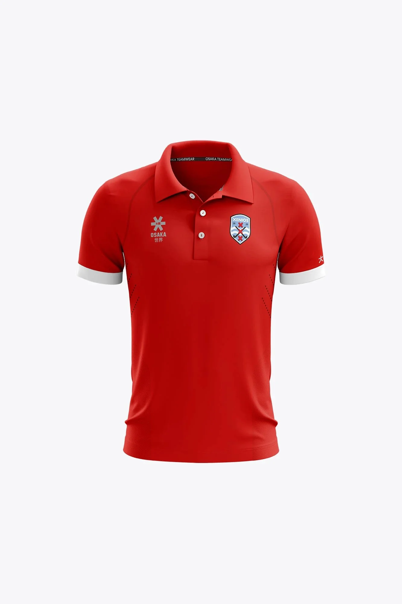 Xenios Deshi Polo Jersey - Red