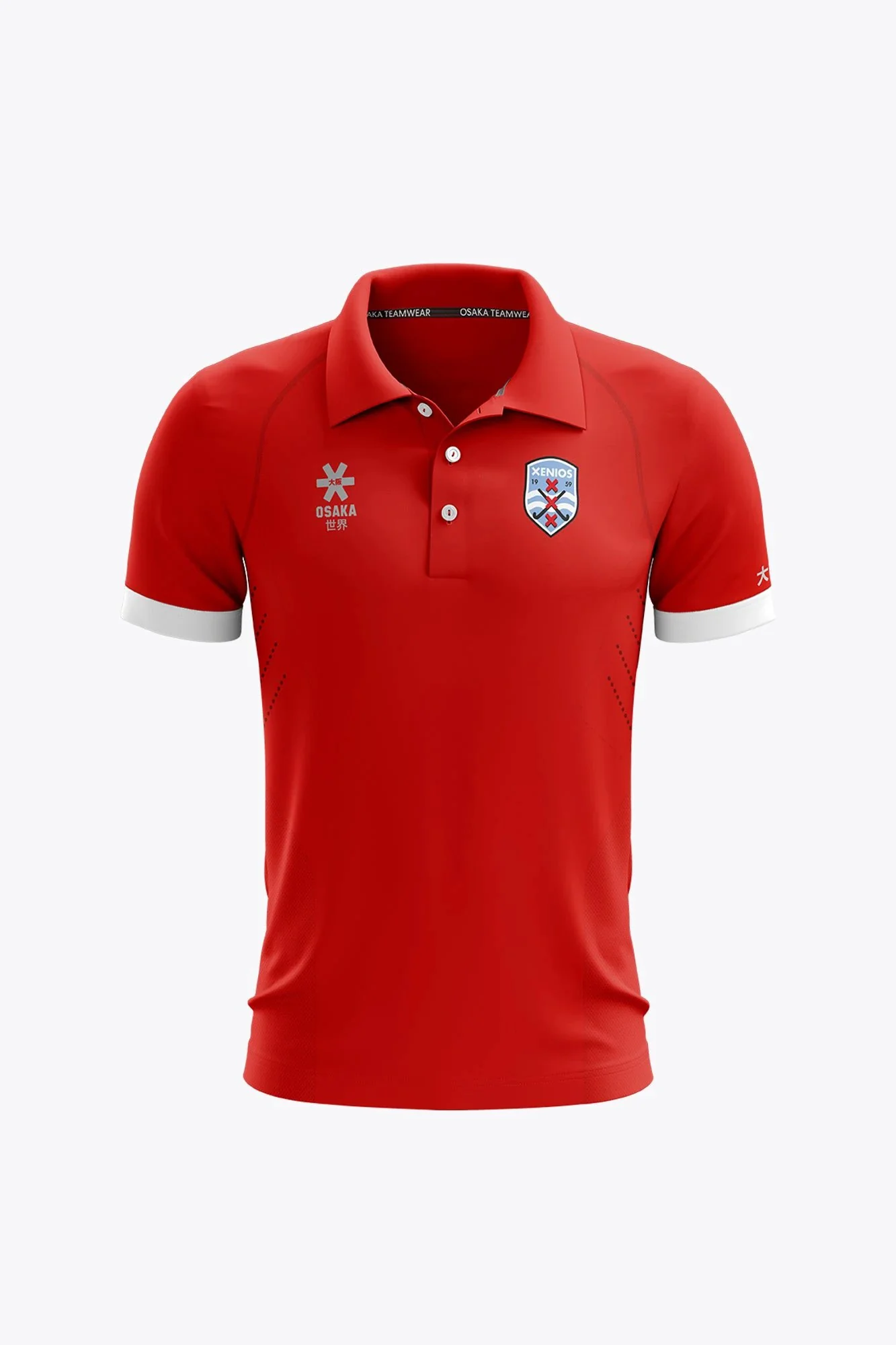 Xenios Men Polo Jersey - Red