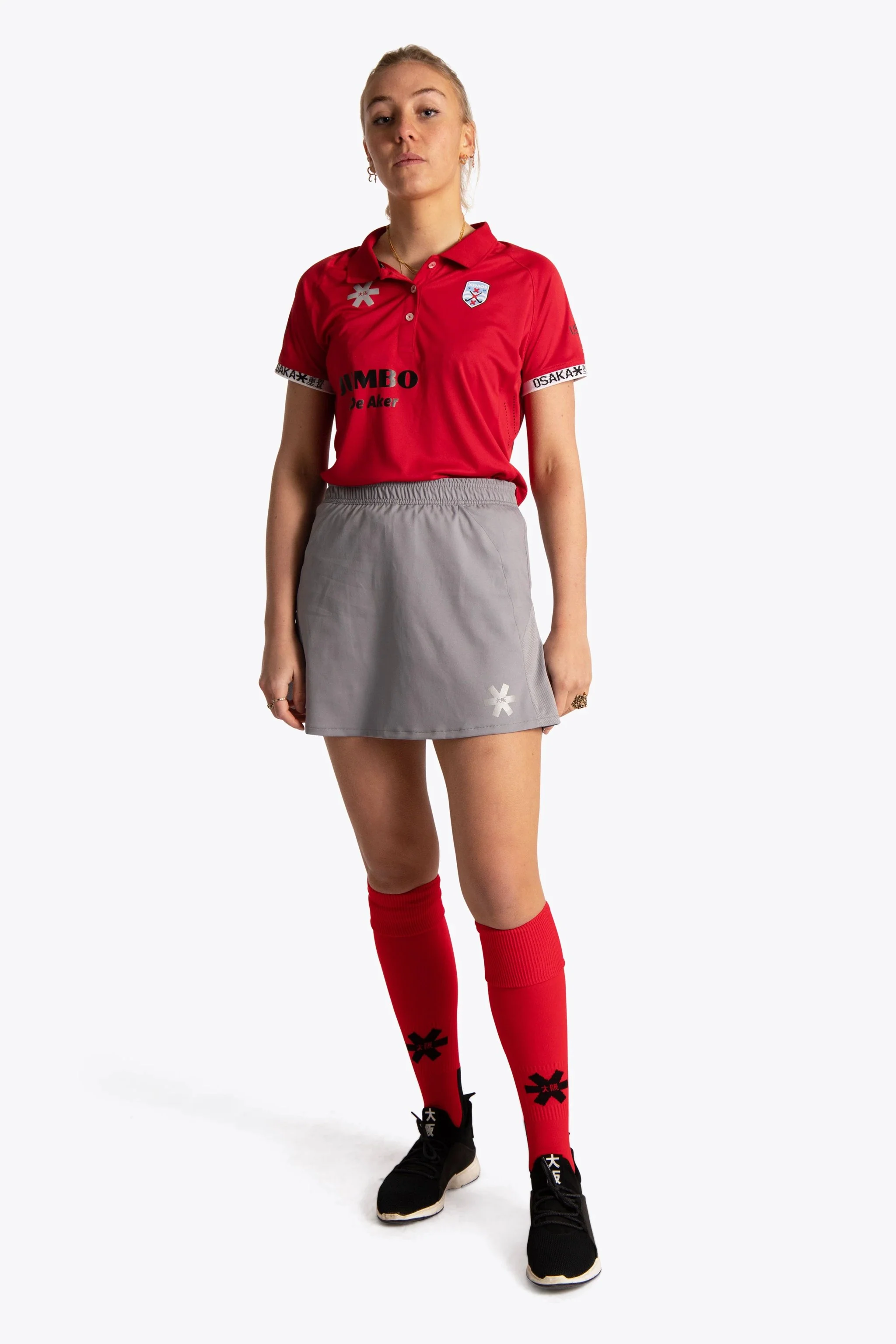 Xenios Women Polo Jersey - Red - Image 5