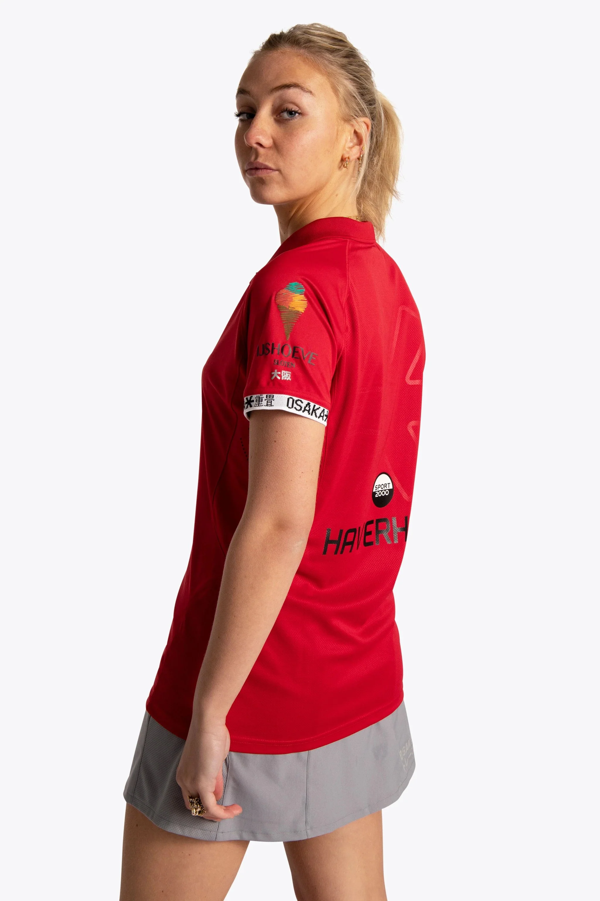 Xenios Women Polo Jersey - Red - Image 7